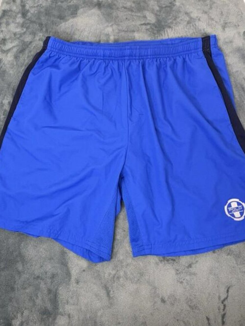 Polo Sport Ralph Lauren Men’s Running Shorts Size Large Lined Blue Athletic